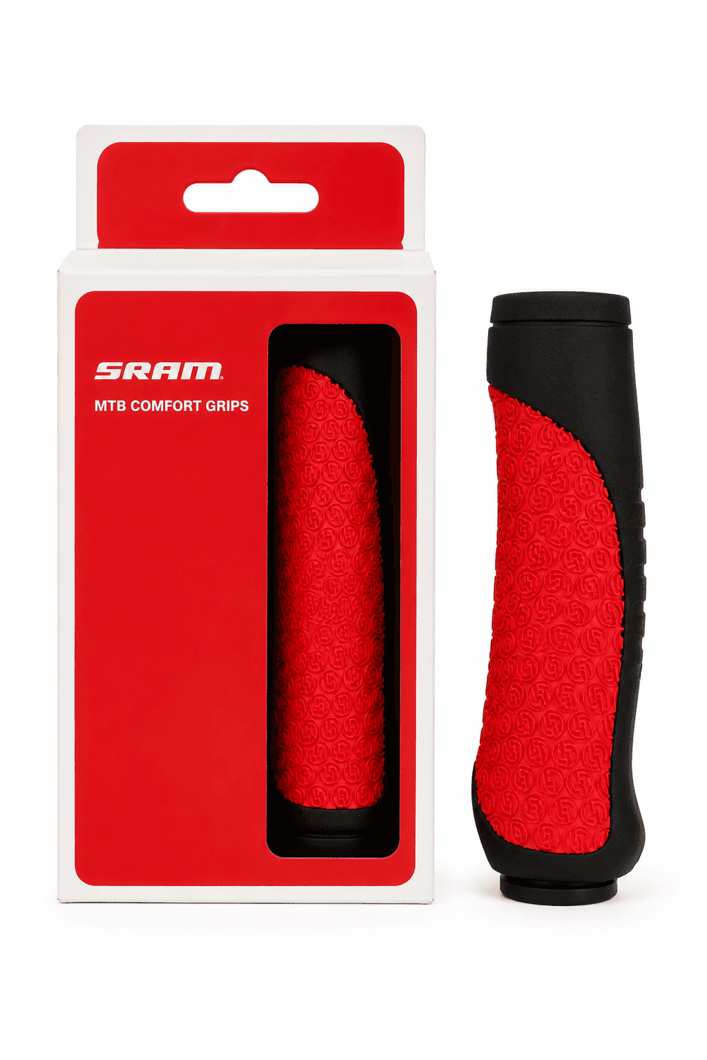 PUÑOS O GRIPS ROJOS MARCA SRAM PARA BICICLETA